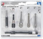 Adapter and Extension Bar Set for Electric Drills 6-pcs
