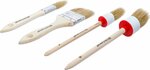 Flat and Round Brush Set 4 pcs