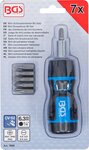 Mini Screwdriver Bit Set with Ratchet Spinner Handle reversible 7 pcs