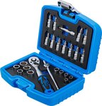 Socket Set 6.3 mm (1/4) Drive 24 pcs