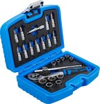 Socket Set 6.3 mm (1/4) Drive 24 pcs