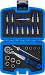 Socket Set 6.3 mm (1/4) Drive 24 pcs