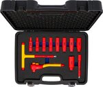 VDE Socket Set 10 mm (3/8) Drive 7 - 22 mm 12 pcs