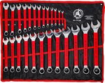 Combination Spanner Set with non-slip handle 6 - 32 mm 25 pcs