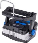 Floodlight rechargeable with bluetooth loudspeaker COB-LED