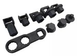 Auxiliary/multi-belt tensioner tool set