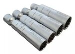 Spark Plug Socket Set 3/8 Magnetic Flexible 4-Piece