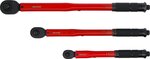 Torque Wrench Set (1/4) 2 - 24 Nm, (3/8) 19 - 110 Nm, (1/2) 28 - 210 Nm 3 pcs