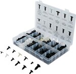 340-piece Fir Tree Clip Assortment for GM, VW, Chrysler, BMW, Nissan & Ford