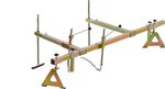 Engine Support with 4-point support 510 - 845 mm, 315 kg