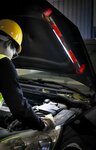 Work light 360° rotatable with adjustable colors