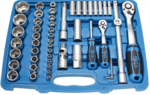 Socket Set 6.3 mm (1/4) + 12.5 mm (1/2) drive 108 pcs