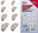 Woodruff Key Assortment 80 pcs.