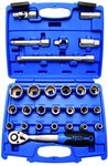 Socket Set 12.5 mm (1/2) drive 8 - 32 mm 27 pcs