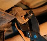 Removing Pliers for Exhaust Rubbers