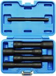 5-piece 1/2 Special Twist Socket Set, 150 mm long