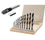 Centre Bit + Wood Drill Set 13 pcs