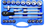 Socket Set, 12-point | 20 mm (3/4) drive | 21 pcs.