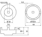 Pin Joints Socket for Mercedes-Benz M-Class