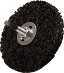 Abrasive Grinding Wheel black Ø 100 mm 8 mm mounting hole