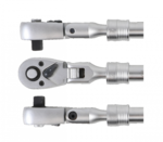 Reversible Ratchet, extendable, bendable 10 mm (3/8) 240 - 340 mm