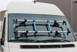 Windshield Installation Frame with Swivable Suckers