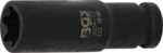 Impact Socket Set E-Type, deep 12.5 mm (1/2) drive E10 - E24 9 pcs.