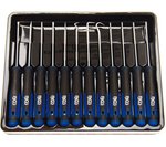 Precision Mechanic's Screwdriver and Hook Set, 12-pcs.