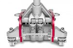 Hydraulic jack on wheels - alu/steel - 2.5 t