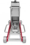 Hydraulic jack on wheels - alu/steel - 2.5 t