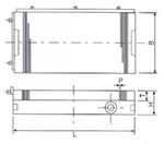 Electromagnetic clamps 300x150mm