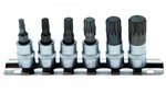 Bit Socket (1/4) Drive Spline (for XZN) M4 - M12 6 pcs