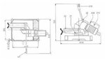 Cut-off saw diameter 250 mm 3x400V