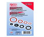 141-piece Seal Ring Assortment: Rubber and Fibre