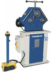 Profile bending machine for horizontal and vertical use
