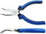 Electronic Long Nose Pliers bent spring loaded 125 mm
