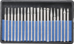Diamond-Coated Grinding and Milling Drill Bit Set 20 pcs