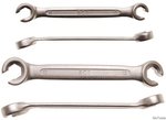 Double Ring Spanner Set, open Type 10 x 11 / 12 x 13 mm 2 pcs