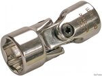 Universal Joint Socket, Hexagon 10 mm (3/8) Drive 15 mm