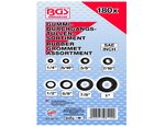 180-piece SAE Rubber Grommet Assortment