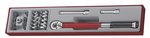 Torque wrench 3/8+acc. Tx-tray 22pcs