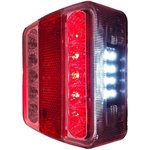 Rear lamp 4 function 98x105mm 14LED