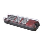 Rear lamp 5 function 192x51mm 21LED