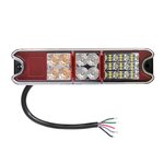 Rear lamp 5 function 192x51mm 21LED