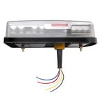 Rear lamp 5 function 225x105mm 43LED left