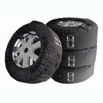 Tyre covers Profi set of 4 pieces