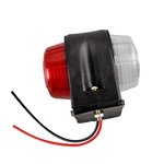 Width light red/white 67x78mm flat