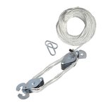 Pulley hoist with 20M nylon rope