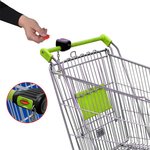 Parking disc NL/D/F/GB with ice scraper shopping trolley coins