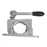 Clamp 48mm cast iron with tilting lever for jockey wheel